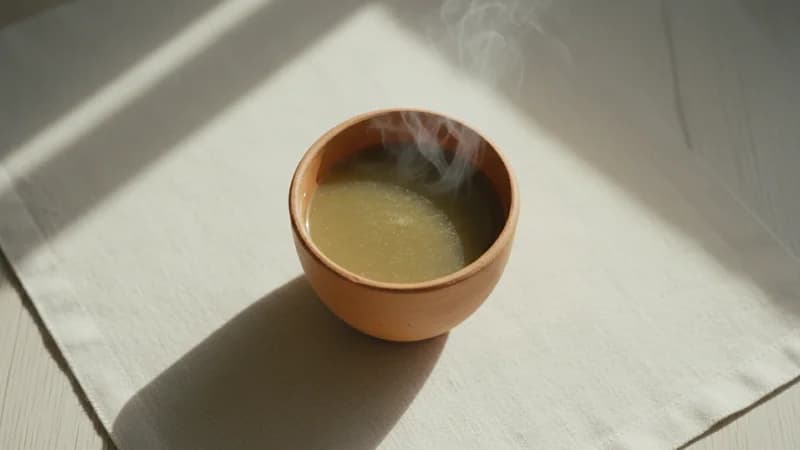 Amla Juice (Amalaki Swarasa) — whole and prepared form, top-down still life