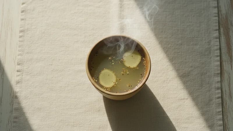 Jal Jeera (Jala Jiraka) — whole and prepared form, top-down still life