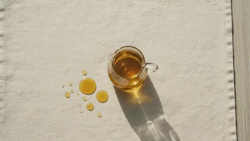 Sunflower Oil (Suryamukhi Taila) — whole and prepared form, top-down still life